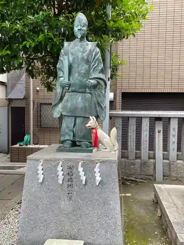 安倍晴明神社の像