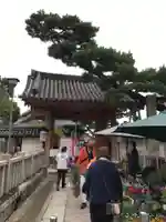 葛井寺の山門・神門