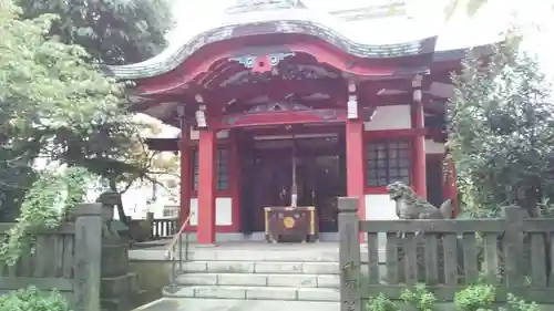 筑土八幡神社の本殿・本堂