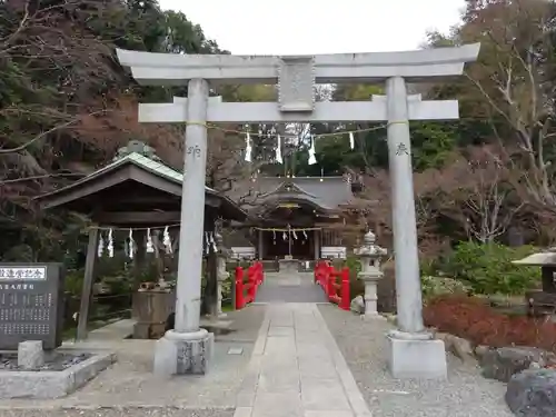 貫井神社の鳥居