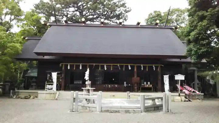 安久美神戸神明社の本殿・本堂
