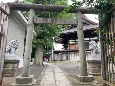 滝野川八幡神社の鳥居
