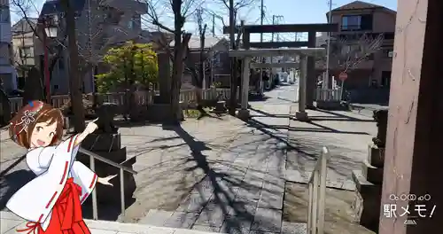 上小松天祖神社の鳥居