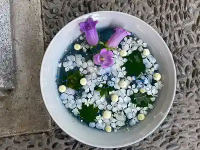 帯廣神社の手水舎