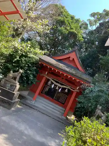 高津柿本神社の本殿・本堂
