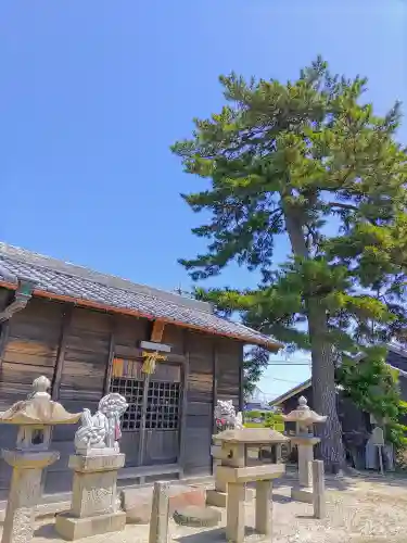 山神社（東蜆）の自然
