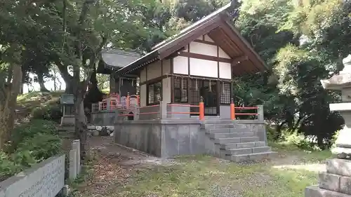 浮殿神社の本殿