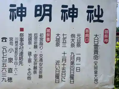 神明神社のその他建物