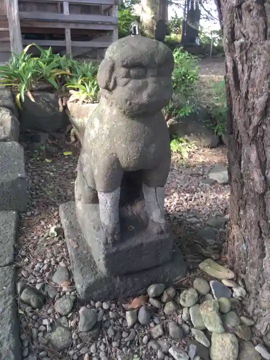 鹿島神社の狛犬