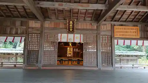 玉祖神社の本殿・本堂