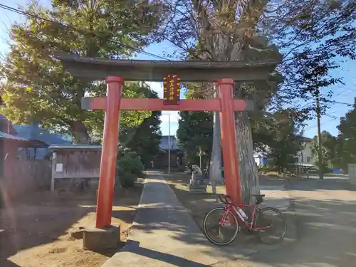 十二社神社の鳥居