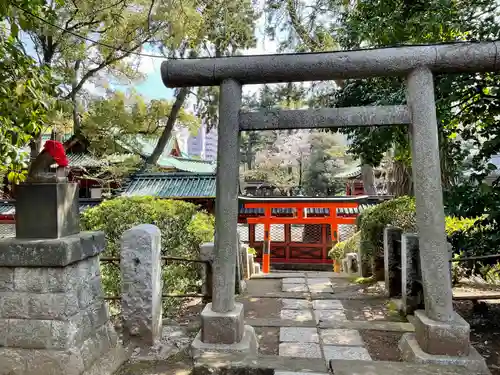 乙女稲荷神社の鳥居