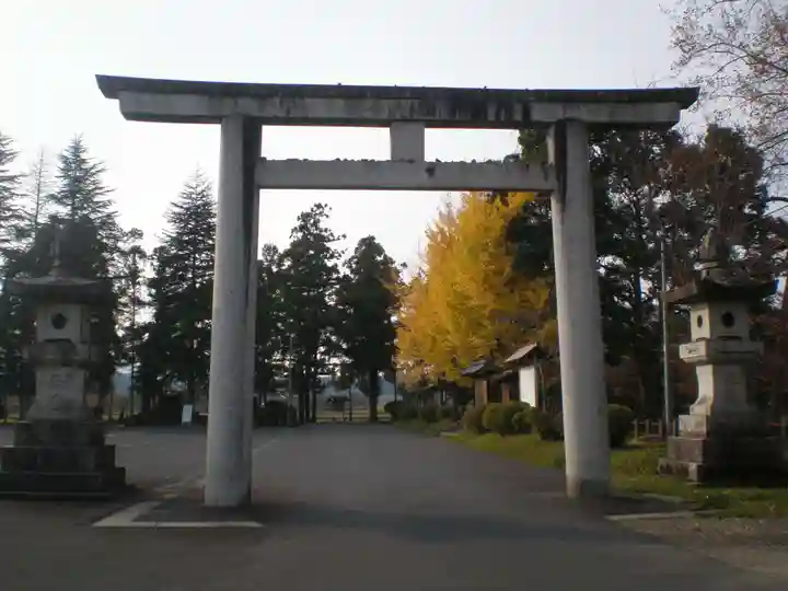 作楽神社の鳥居