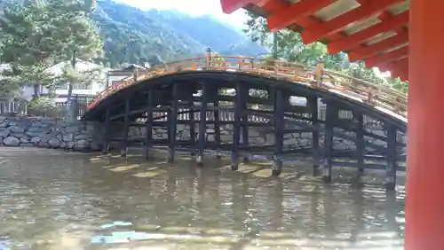 厳島神社の庭園