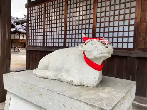 曽根天満宮の像