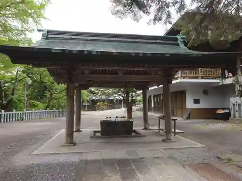 函館八幡宮の手水舎
