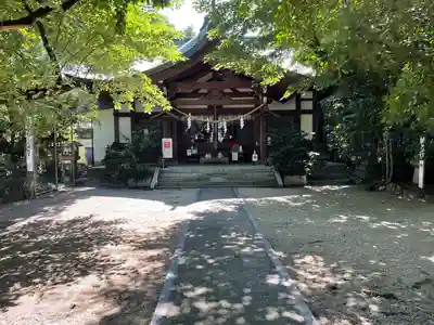 萱津神社の本殿・本堂