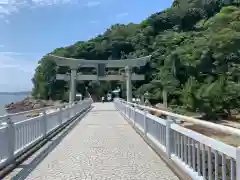 八百富神社の鳥居