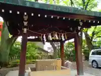 溝旗神社(肇國神社)の手水舎
