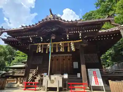 代々木八幡宮の本殿・本堂