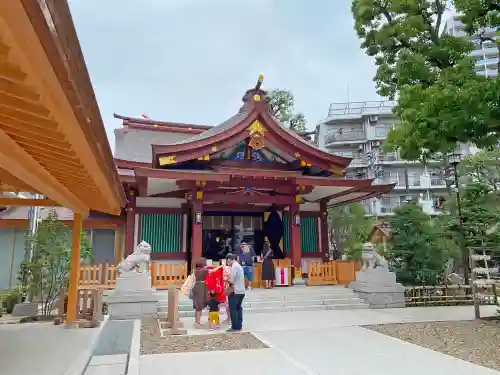 蒲田八幡神社の本殿・本堂