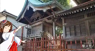 原稲荷神社の本殿・本堂