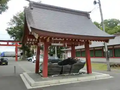 北海道護國神社の手水舎