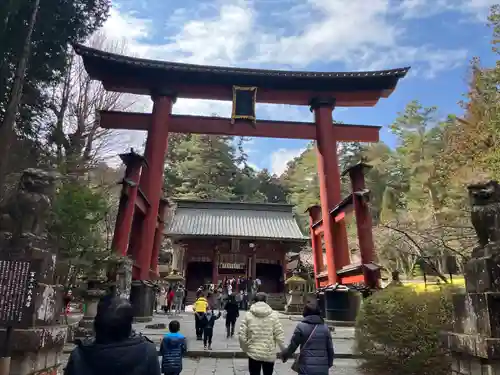 北口本宮冨士浅間神社の鳥居