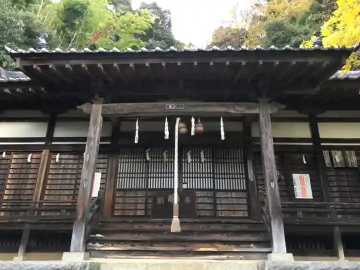 黒戸奈神社の本殿・本堂