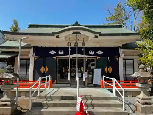 穴切大神社の本殿・本堂