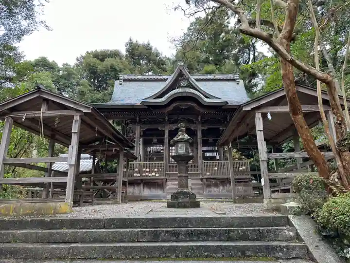 與能神社の本殿・本堂