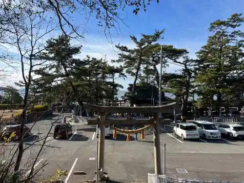 御鍬神社の鳥居