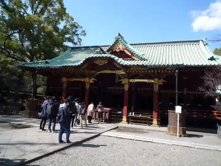 根津神社の本殿・本堂
