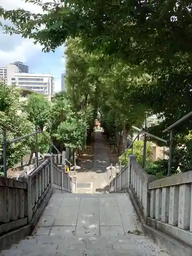 桐ヶ谷氷川神社の景色