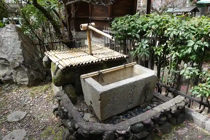 菅大臣神社の手水舎