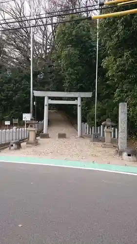 桶狭間神明社の鳥居