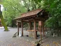 月夜見宮(豊受大神宮別宮)の手水舎