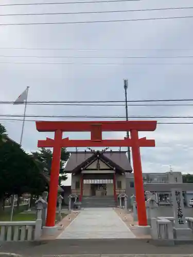 新川皇大神社の鳥居