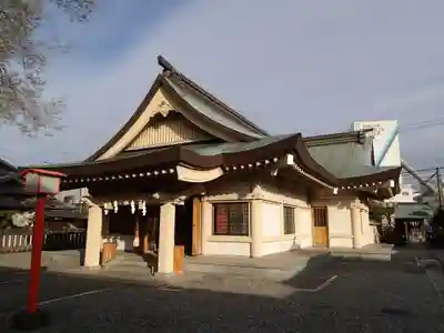 郡頭神社の本殿・本堂