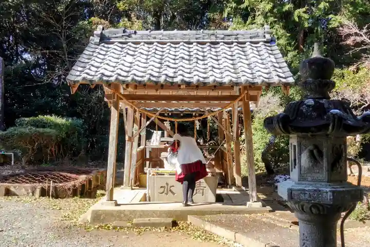 御厨神社 (北浦)の手水舎
