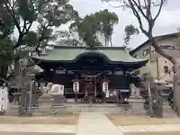 海老江八坂神社の本殿・本堂