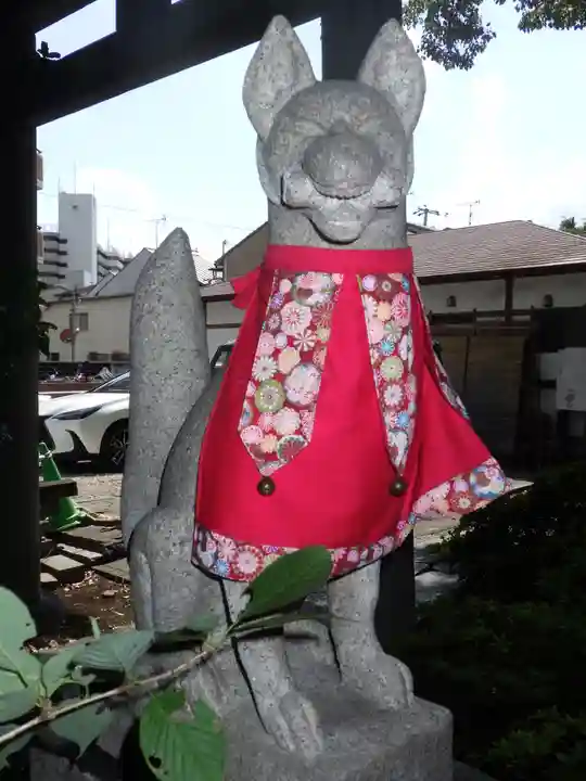 武信稲荷神社の狛犬