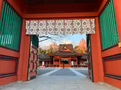 富士山本宮浅間大社の山門・神門