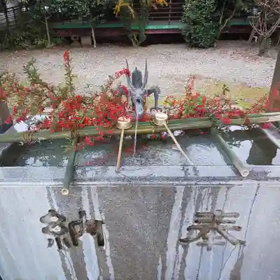 今市報徳二宮神社の手水舎