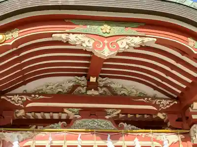 浜宮天神社の芸術