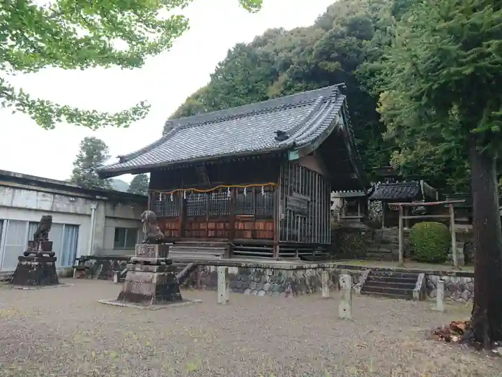 八幡社の本殿・本堂