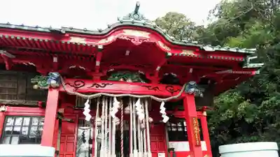 海南神社の本殿・本堂