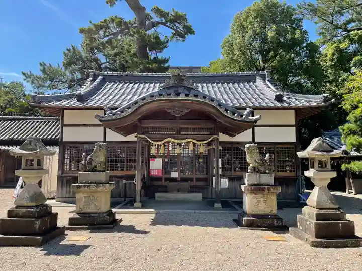 勝速日神社の本殿・本堂