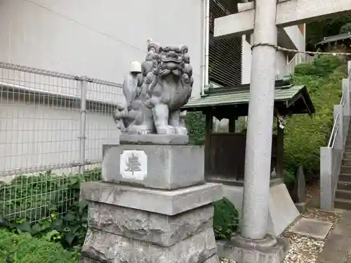 八幡神社の狛犬