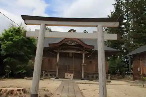 石背國造神社の鳥居